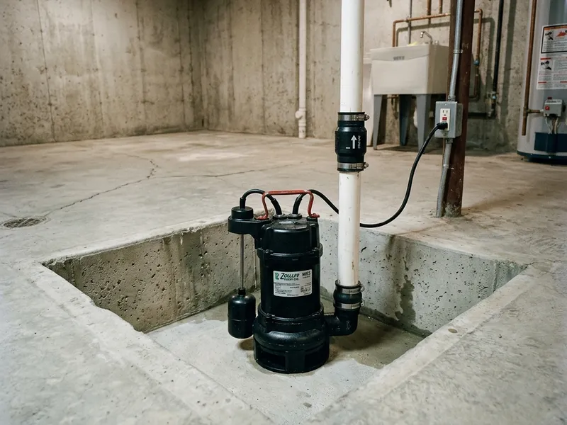 Sump Pump Installation Plumber in Union Hall, VA